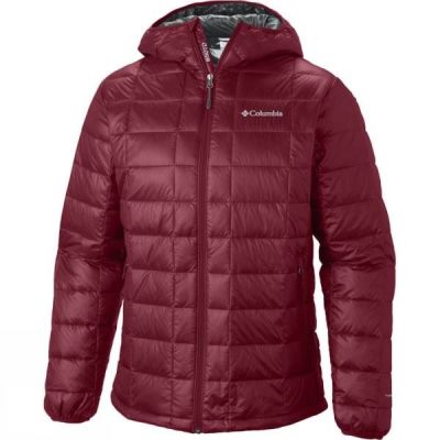 Chaquetas Columbia Trask Mountain 650 TurboDown Hooded Hombre - Rojas - Chile YKT591034